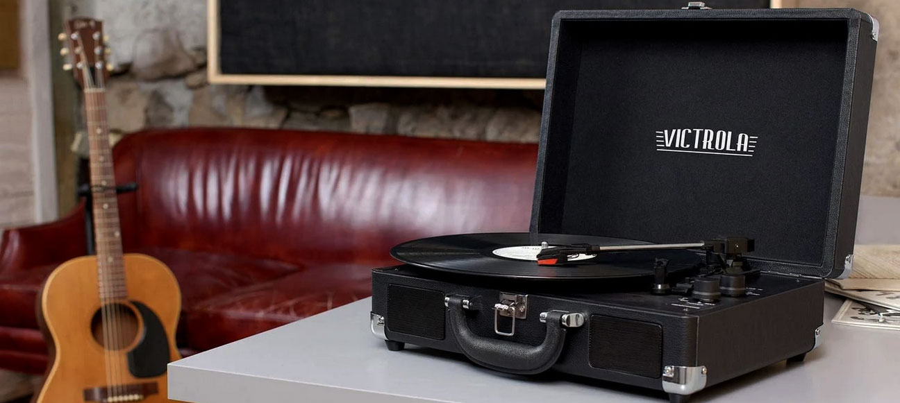 suitcase record player